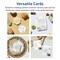 Avery Printable Hexagon Flat Cards, Sure Feed Technology, 3-1/2" x 4", Glossy White Cardstock, Print-to-The-Edge, Laser/Inkjet Printable, 100 Total